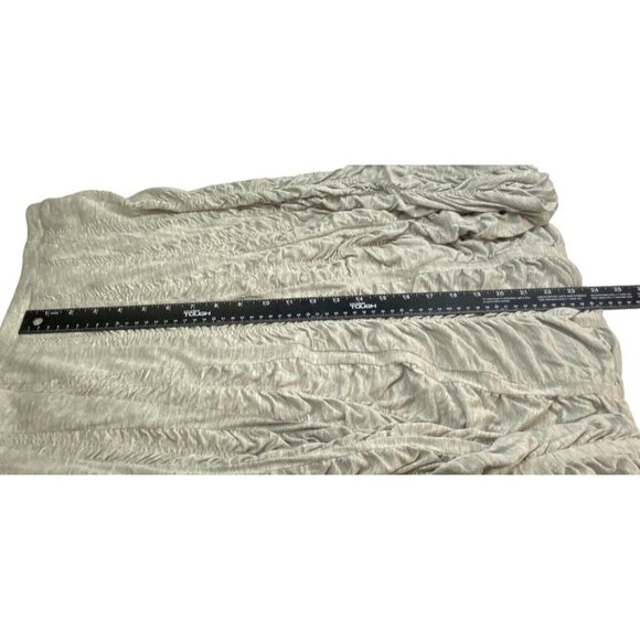 Vtg NWT TRACY REESE Women Savvy Chic Rouch Skirt Knee Length Sz XS Gray 73-10 - Picture 8 of 12